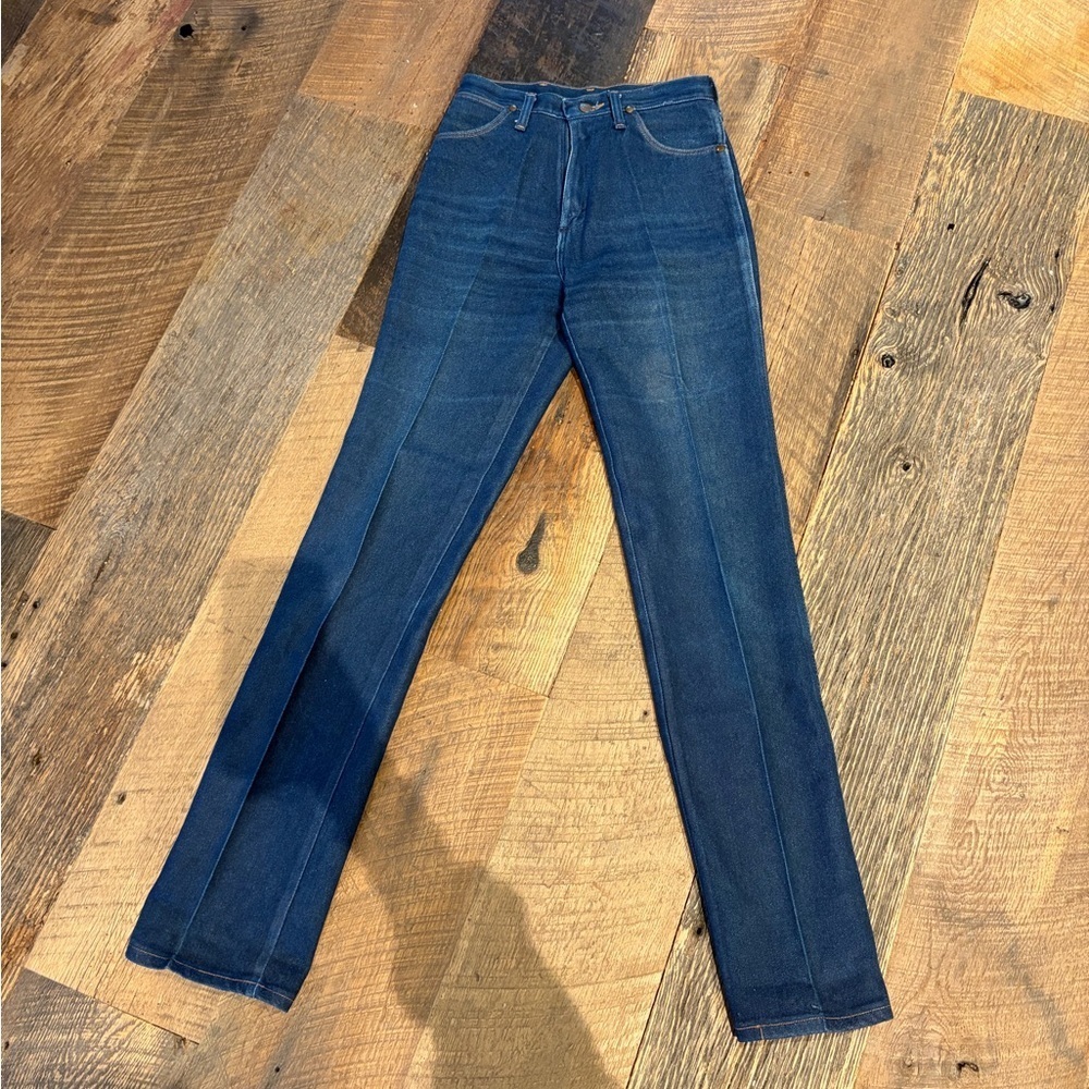 Vintage Wrangler High-Rise Slim Straight Jeans | Y
Tall -Made in USA